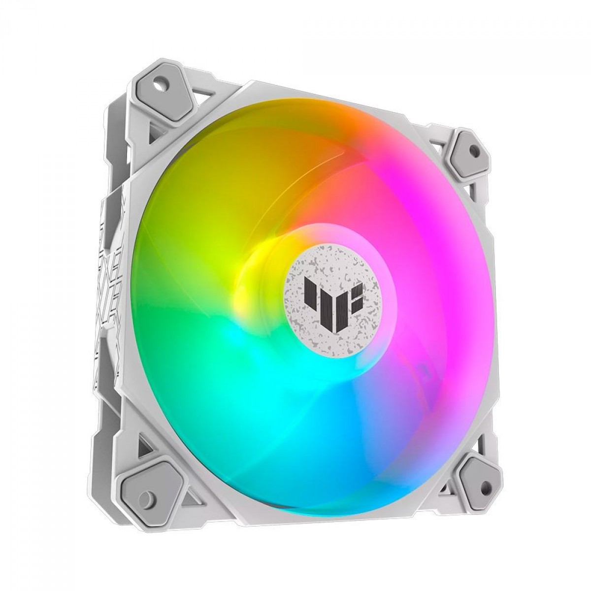 Kit Fan Com 3 Unidades Asus TUF Gaming TF120, ARGB, 120mm, Branco, 90DA0033-B00030