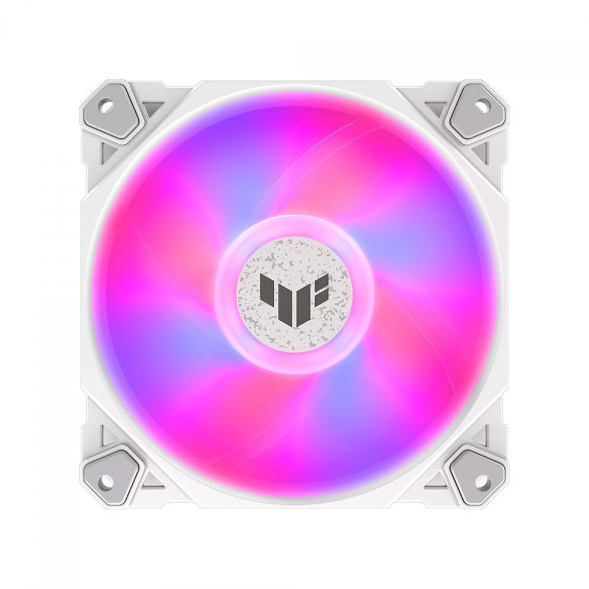 Kit Fan Com 3 Unidades Asus TUF Gaming TF120, ARGB, 120mm, Branco, 90DA0033-B00030