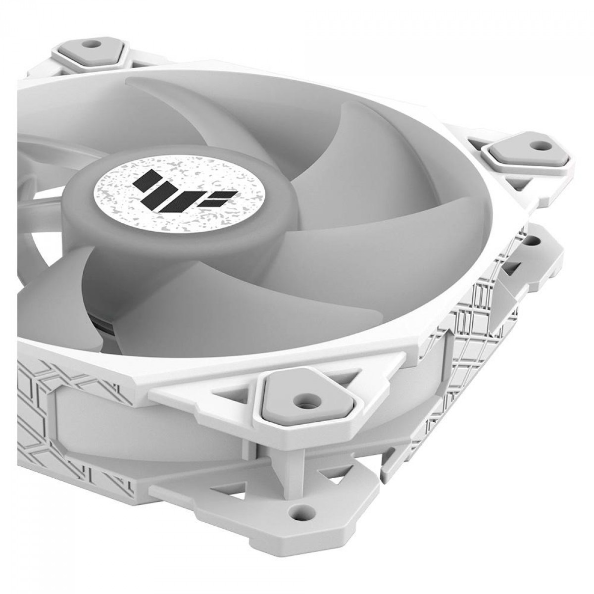 Kit Fan Com 3 Unidades Asus TUF Gaming TF120, ARGB, 120mm, Branco, 90DA0033-B00030