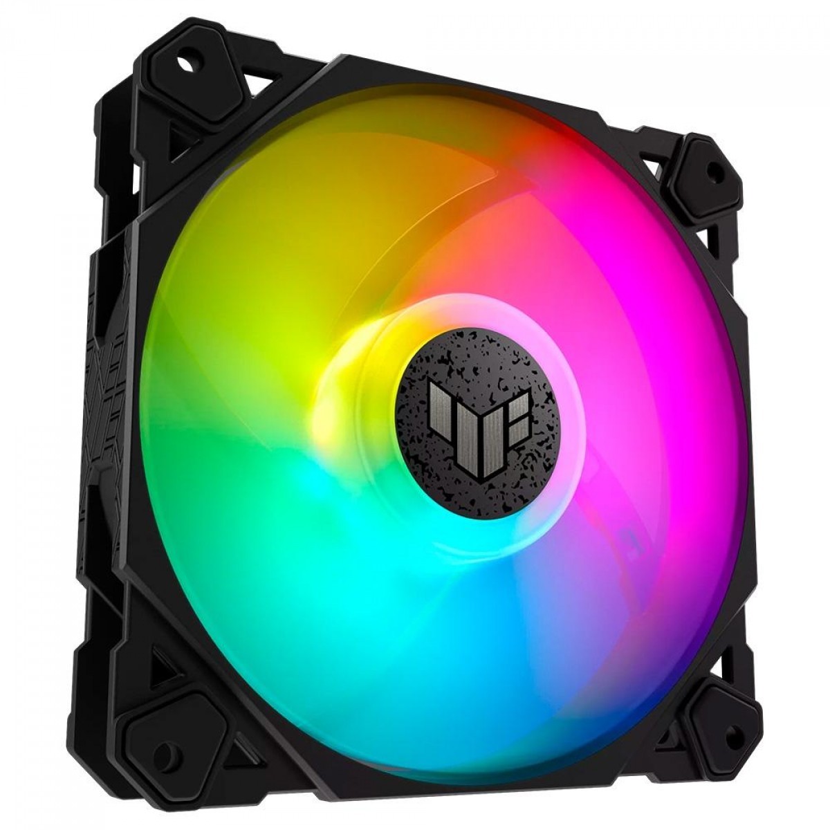 Kit Fan Com 3 Unidades Asus TUF Gaming TF120, ARGB, 120mm, Preto, 90DA0030-B08030