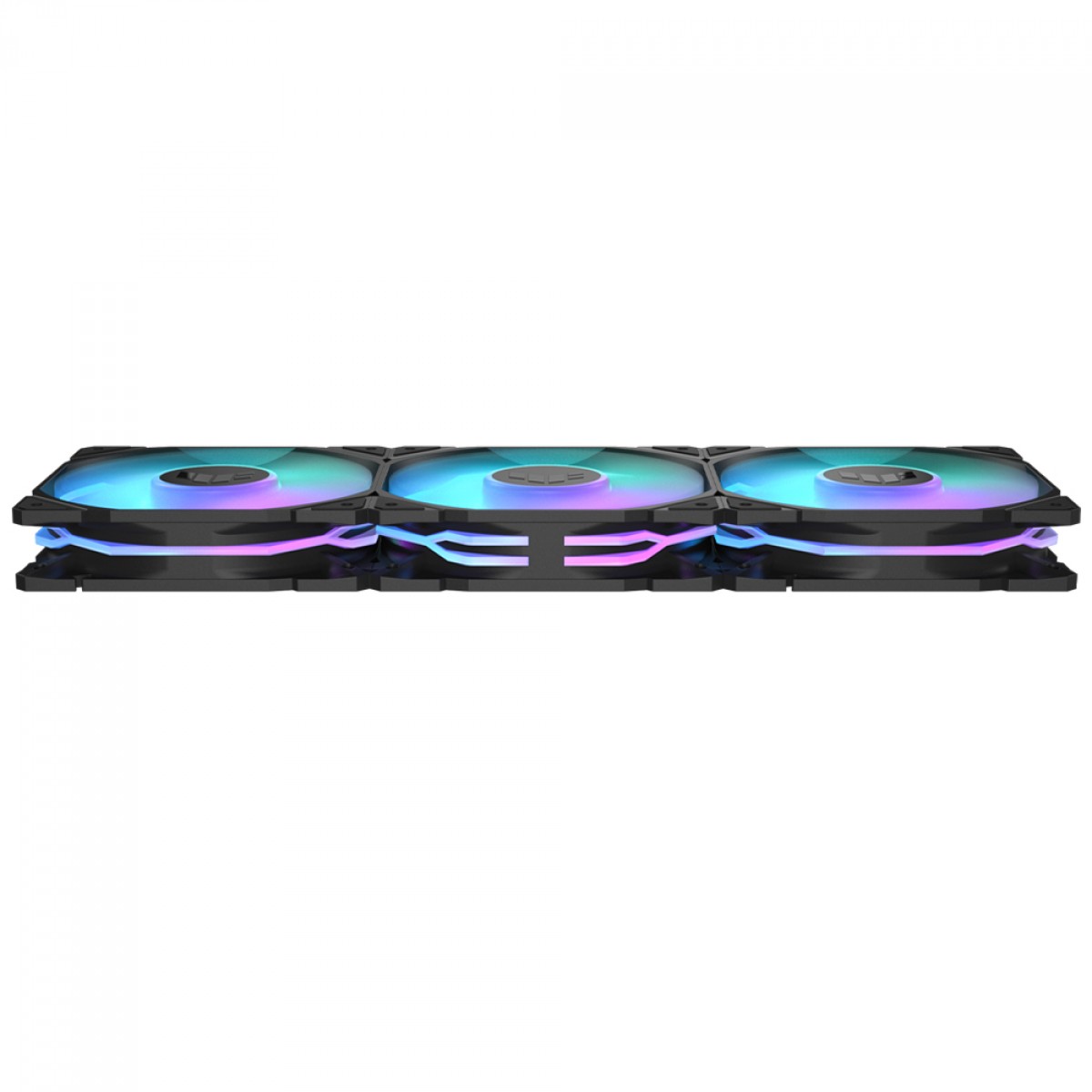 Kit Fan com 3 Unidades Asus TUF Gaming TR120, ARGB, 120mm, PWM, Preto, 90DA0090-B00020