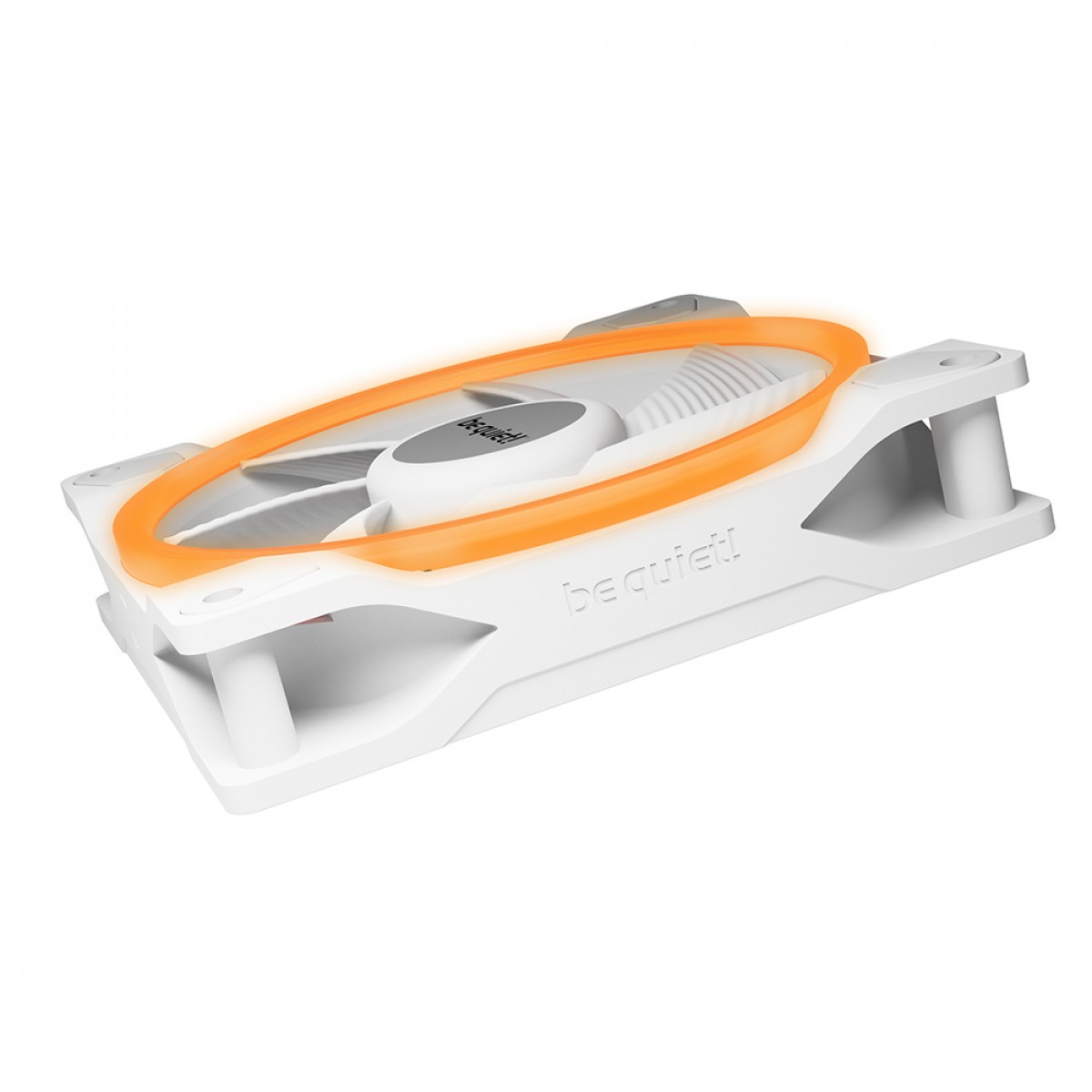 Kit Fan Com 3 Unidades Be Quiet Light Wings, 120mm, ARGB, PWM, Branco, BL100