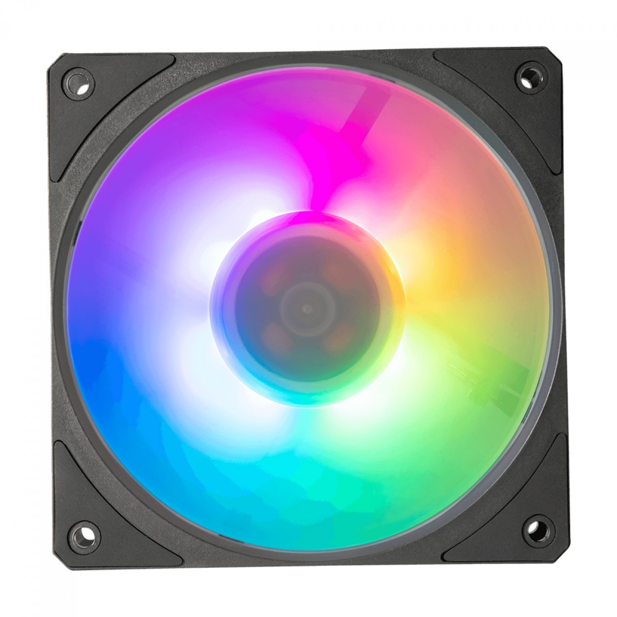 Kit Fan Com 3 Unidades Cooler Master Mobius 12P ARGB, 120mm, Com Controlador, Preto, MFZ-M2DN-243P2-R1