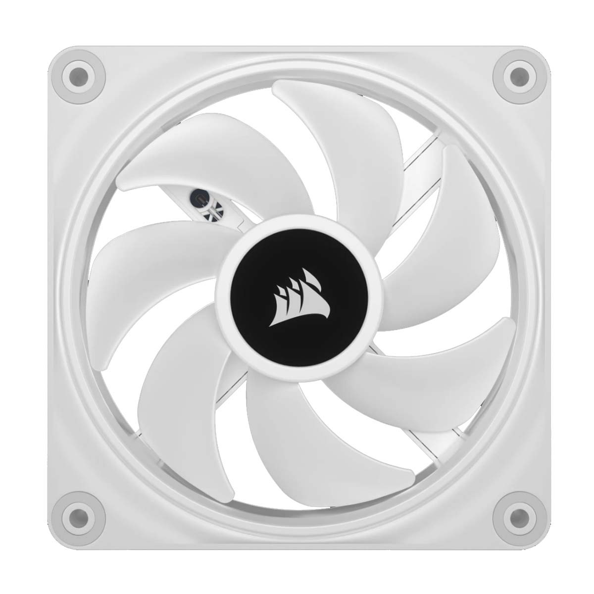 Kit Fan Com 3 Unidades, Corsair, iCue, QX120, RGB, Magnetic, 120mm, White, CO-9051002-WW
