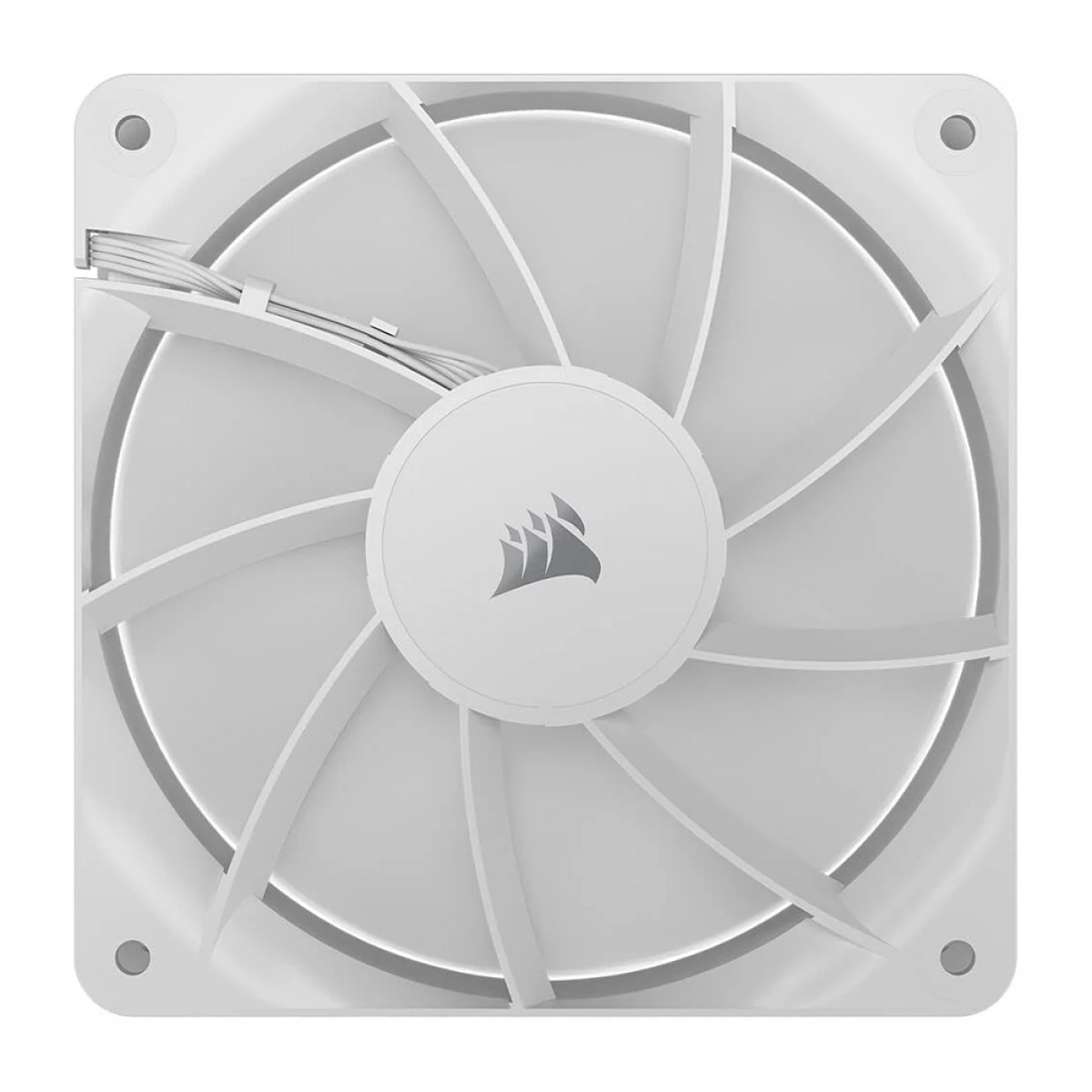 Kit Fan Com 3 Unidades Corsair RS120, 120mm, PWM, Branco, CO-9050193-WW