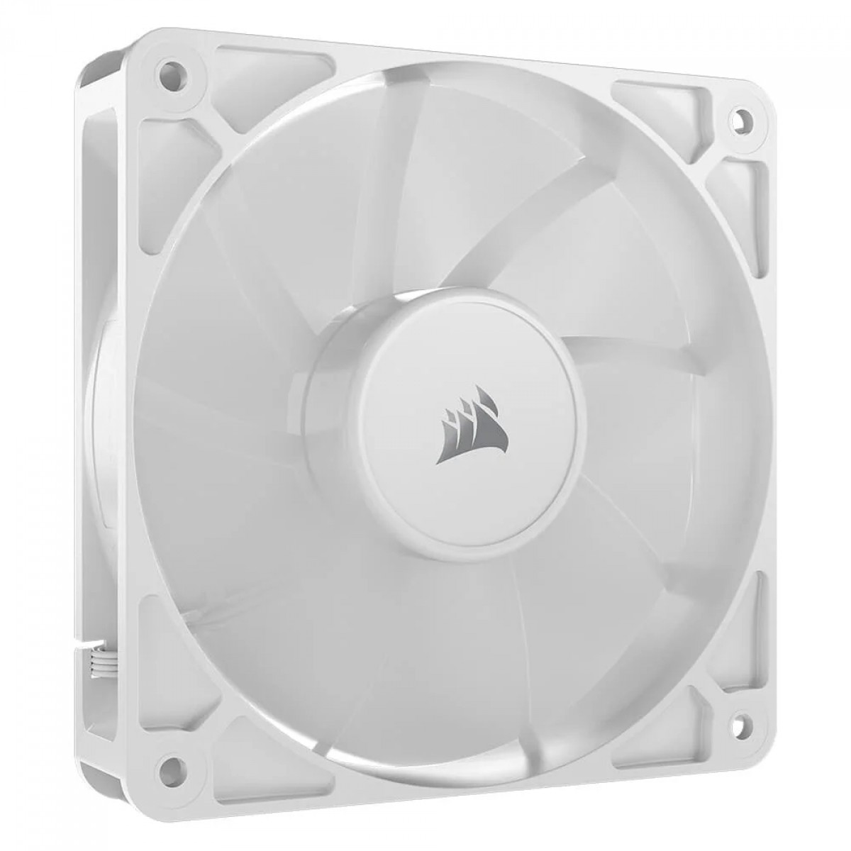 Kit Fan Com 3 Unidades Corsair RS120, 120mm, PWM, Branco, CO-9050193-WW