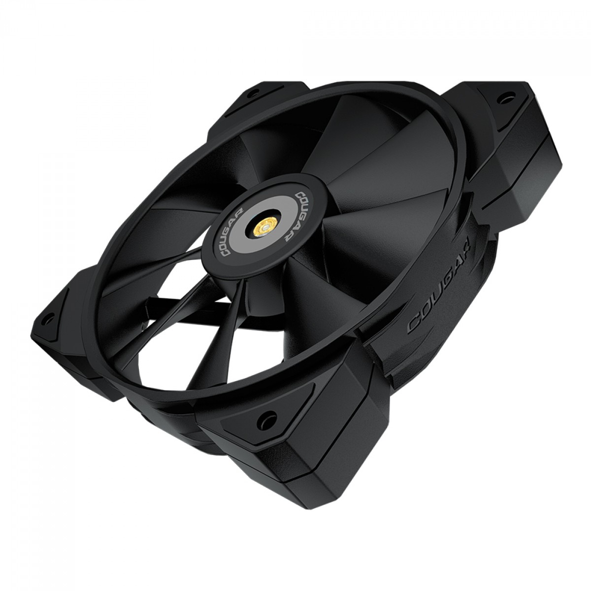 Kit Fan com 3 Unidades Cougar MHP 120, 120mm, 2000 RPM, Black, 3MMHP1203.0001