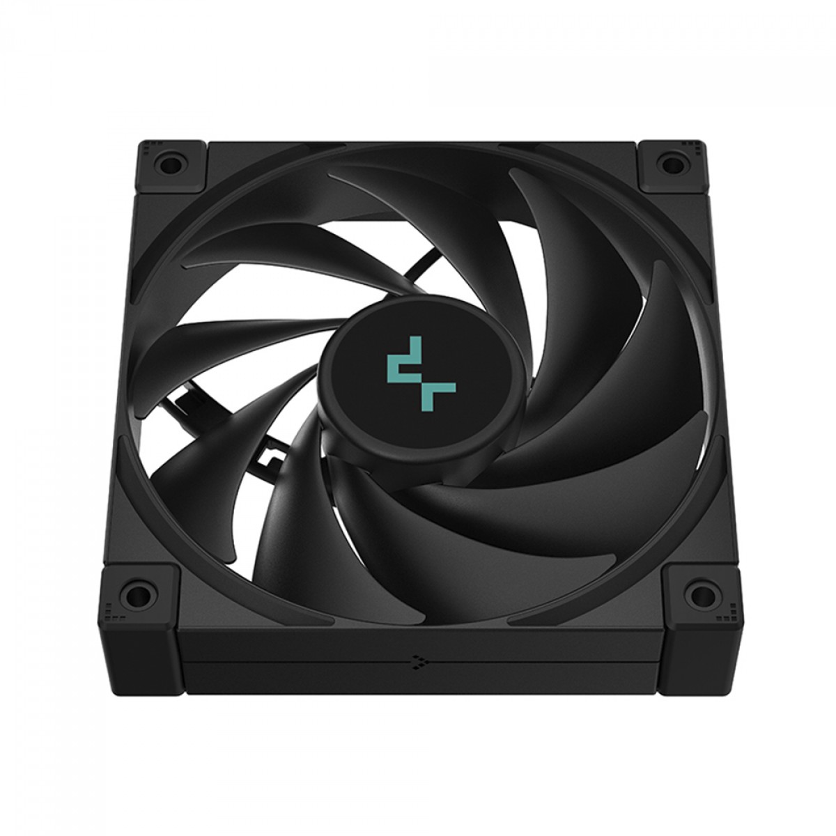 Kit Fan Com 3 Unidades DeepCool FK120, 120mm, Black, R-FK120-BKNPF3-G-1