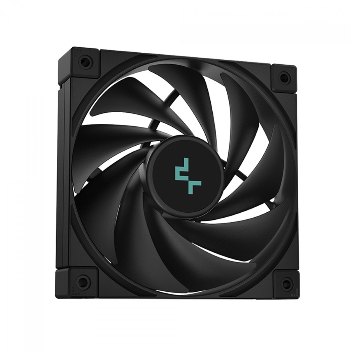 Kit Fan Com 3 Unidades DeepCool FK120, 120mm, Black, R-FK120-BKNPF3-G-1