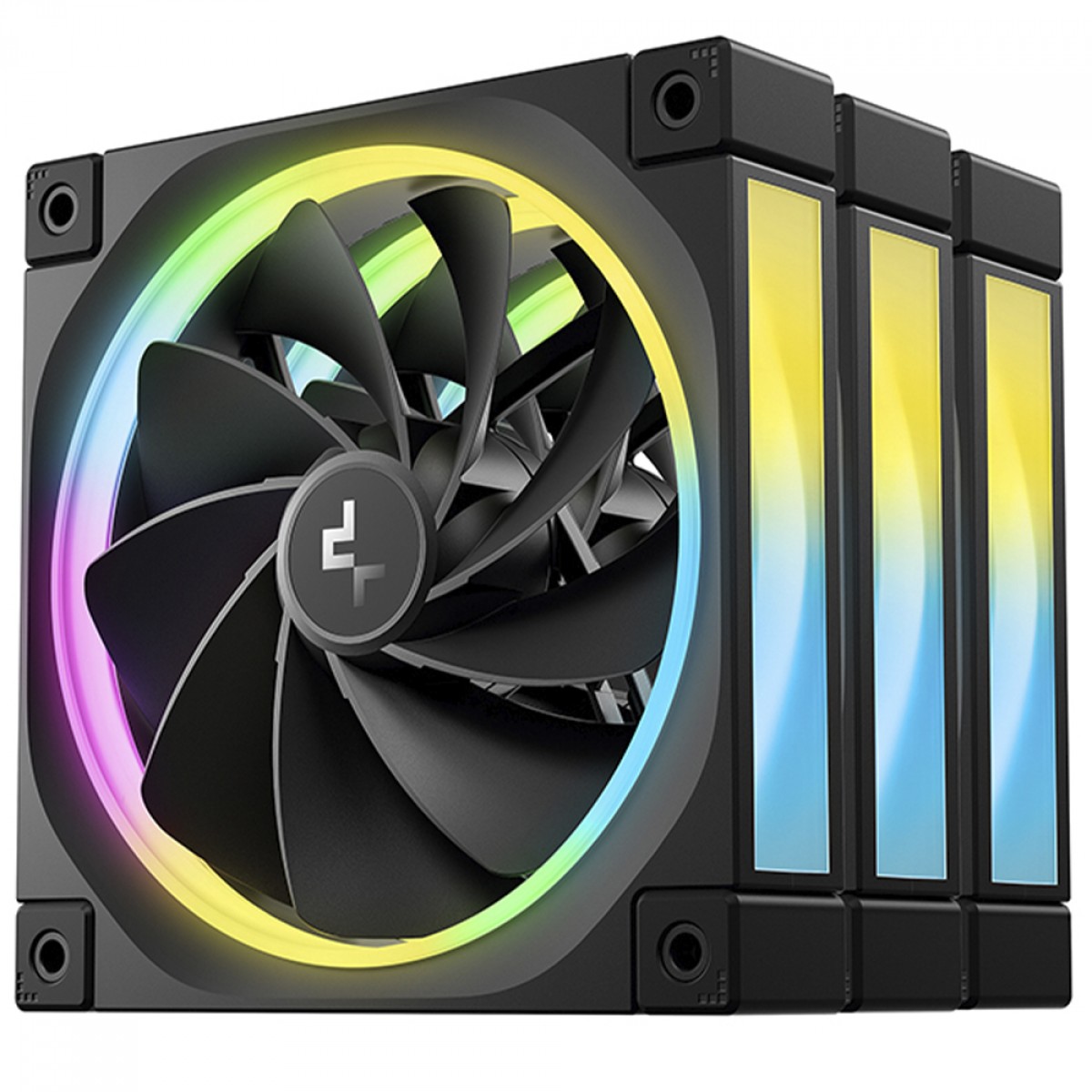 DeepCool FL12R 3枚+ FL12 2枚 Kit 3 Fans DeepCool FL12R ARGB 120mm Reverse | Terabyte