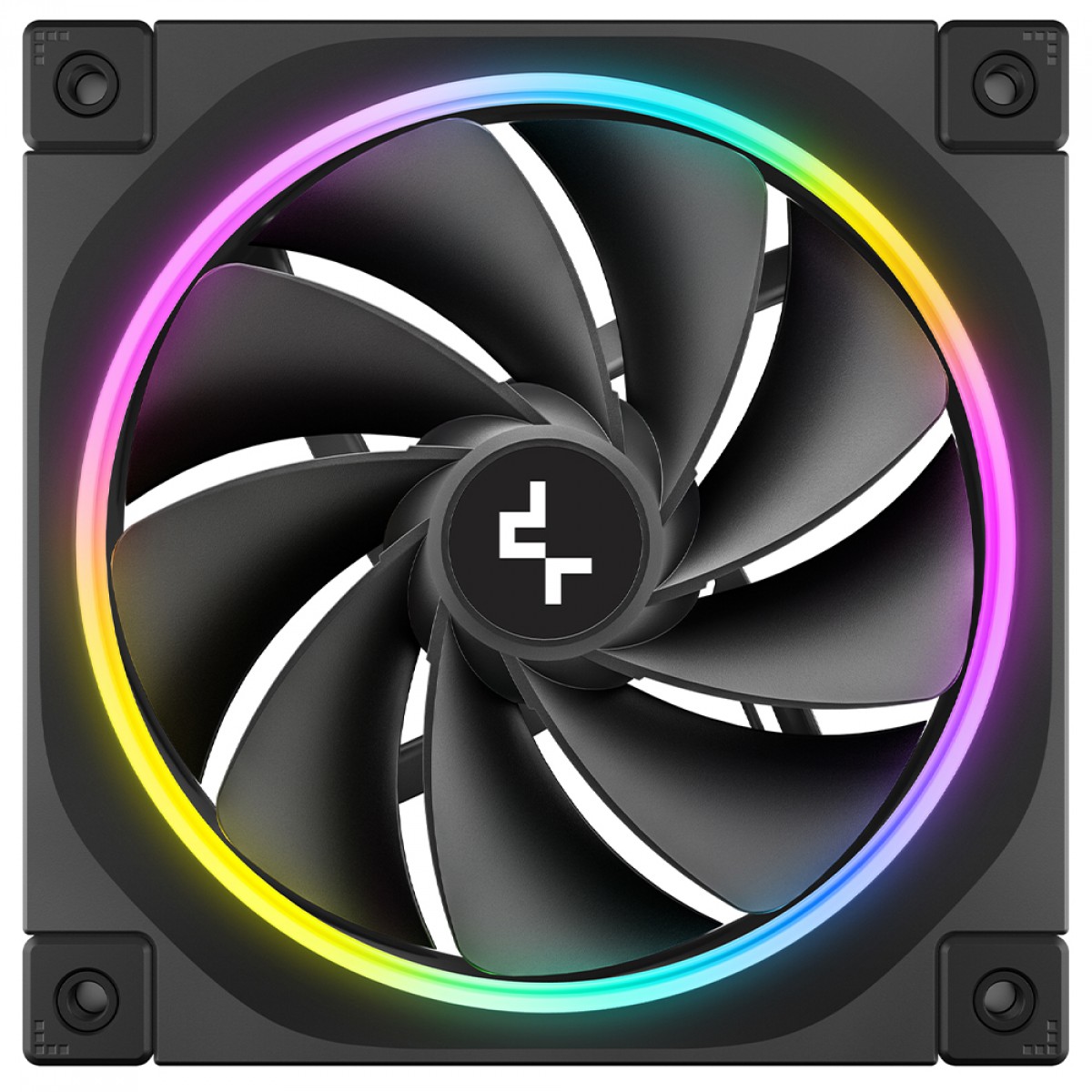 Kit 3 Fans DeepCool FL12R ARGB 120mm Reverse | Terabyte