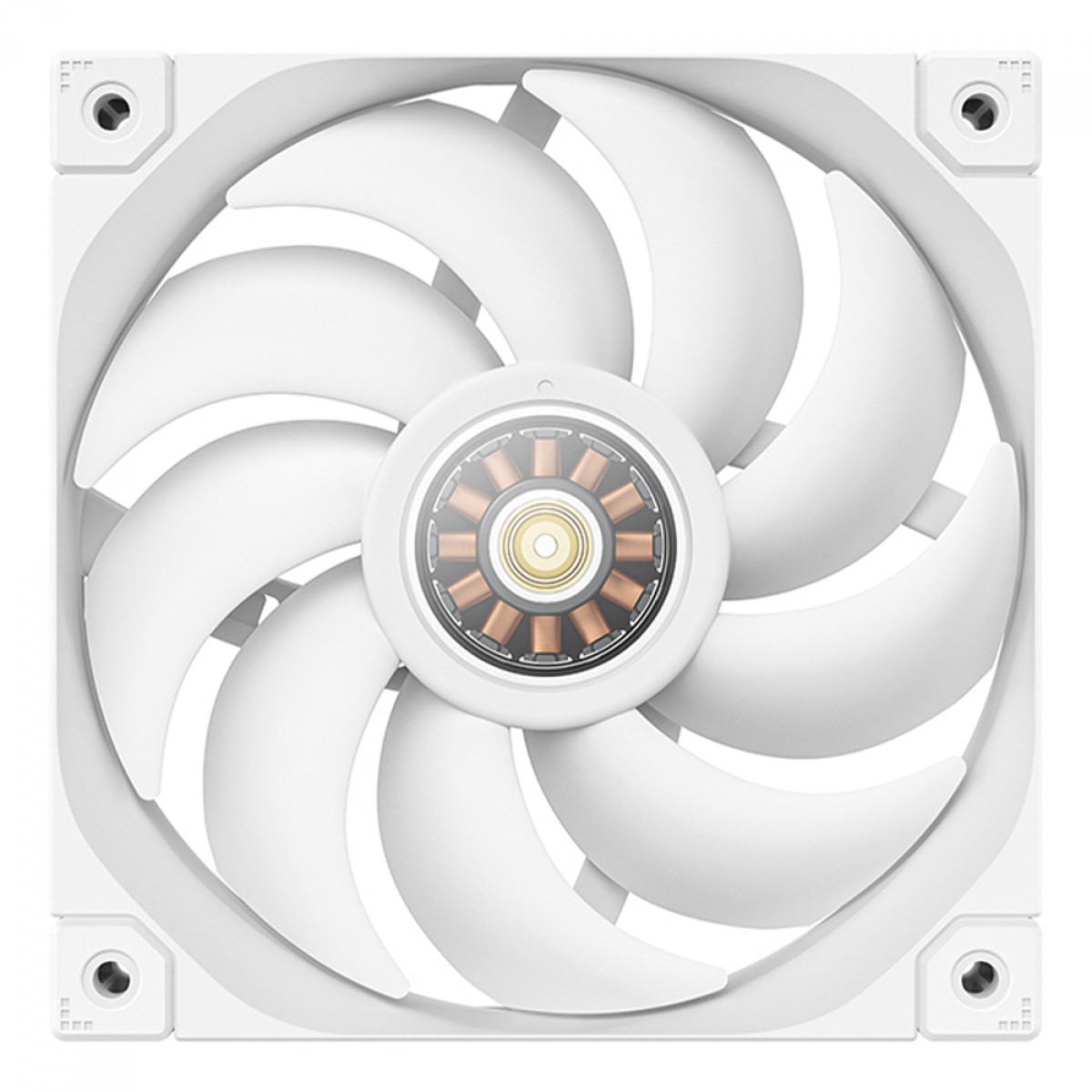 Kit Fan Com 3 Unidades DeepCool FT12 WH, LED, 120mm, PWM, Branco, R-FT12-WHWPN3-G