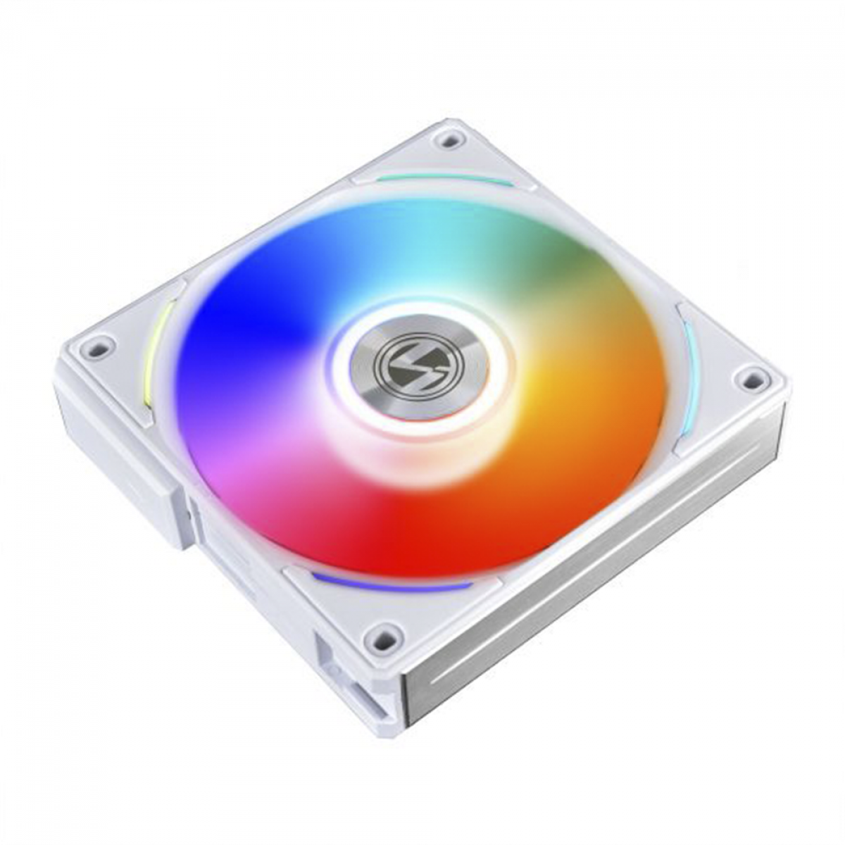 Kit Fan com 3 unidades Lian Li Uni Fan AL120, RGB, White, UF-AL120-3W