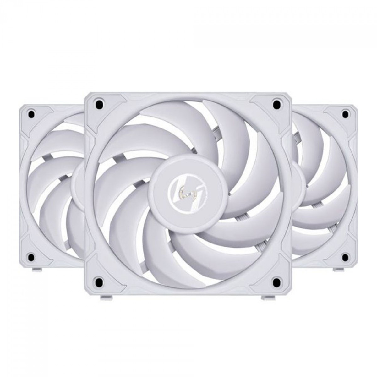 Kit Fan Com 3 Unidades Lian Li Uni Fan P28, 120mm, White, UF-P28120-3W