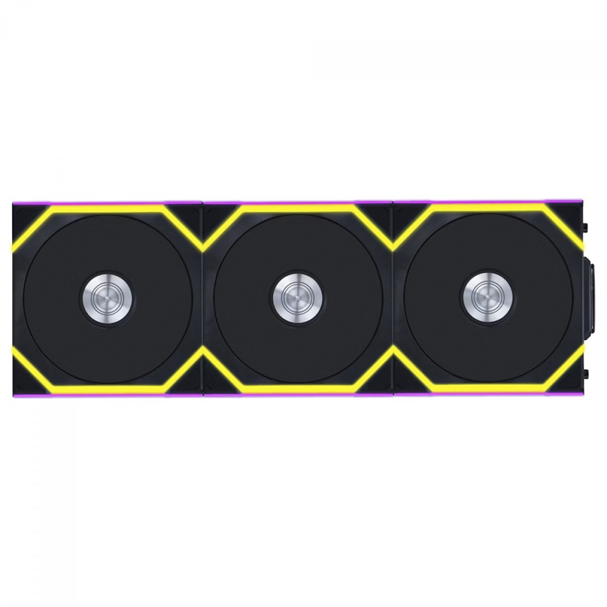 Kit Fan Com 3 Unidades Lian Li Uni Fan SL Wireless, Reverse Blade, ARGB, 120mm, Black, 12RSL1W3B