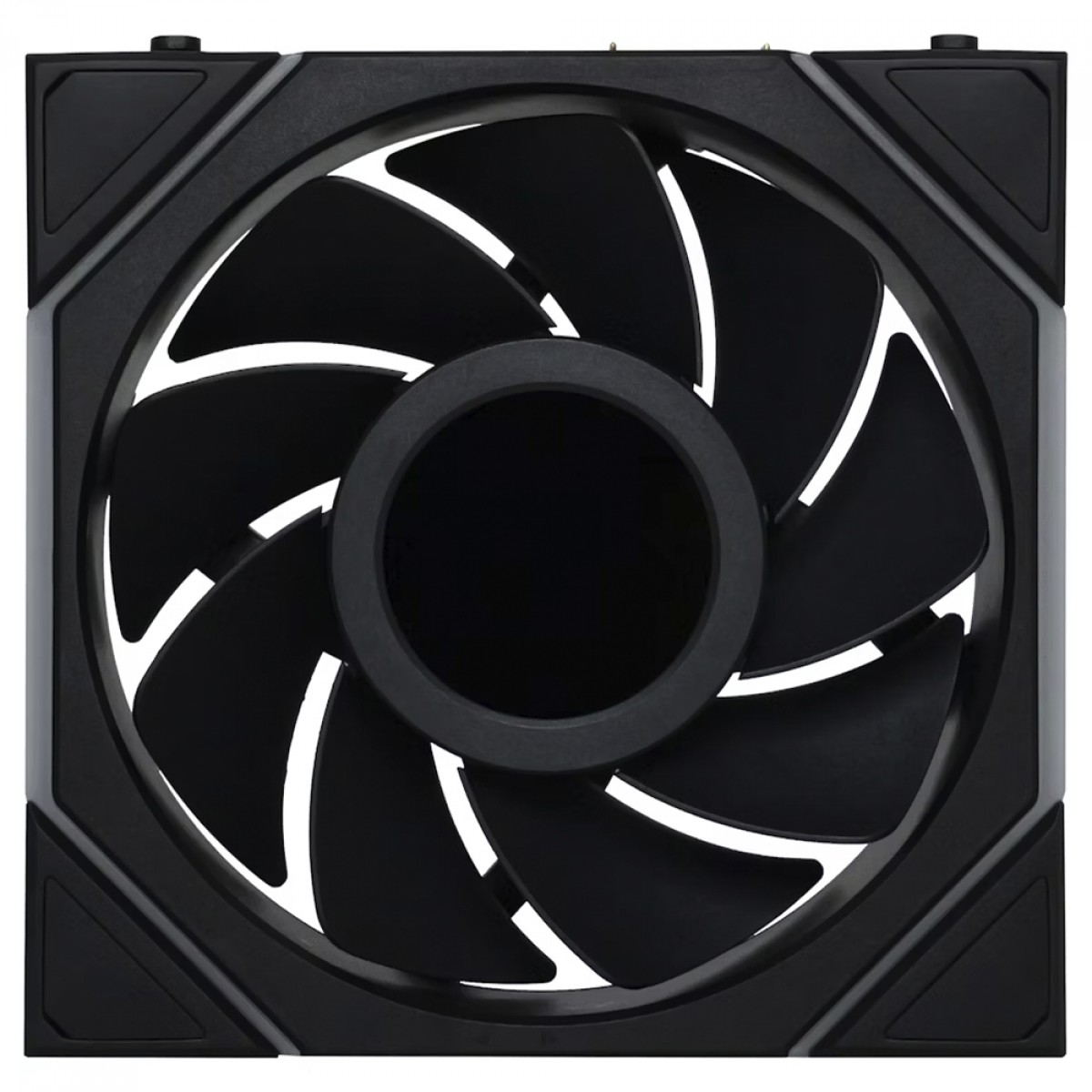 Kit Fan Com 3 Unidades Lian Li Uni Fan TL Wireless LCD, Reverse Blade, ARGB, 120mm, Com Tela, Black, 12RTLLCD1W3B