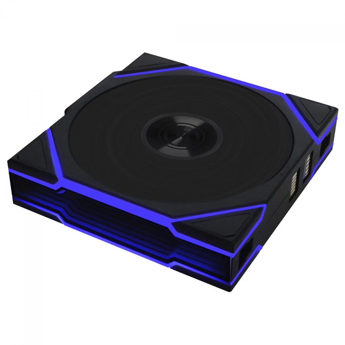 Kit Fan Com 3 Unidades Lian Li Uni Fan TL Wireless, Reverse Blade, ARGB, 120mm, Black, 12RTL1W3B