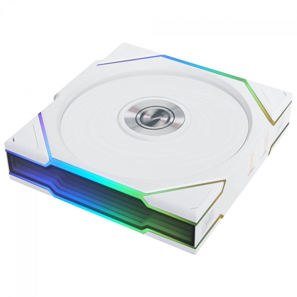 Kit Fan Com 3 Unidades Lian Li Uni Fan TL Wireless, Reverse Blade, ARGB, 120mm, White, 12RTL1W3W