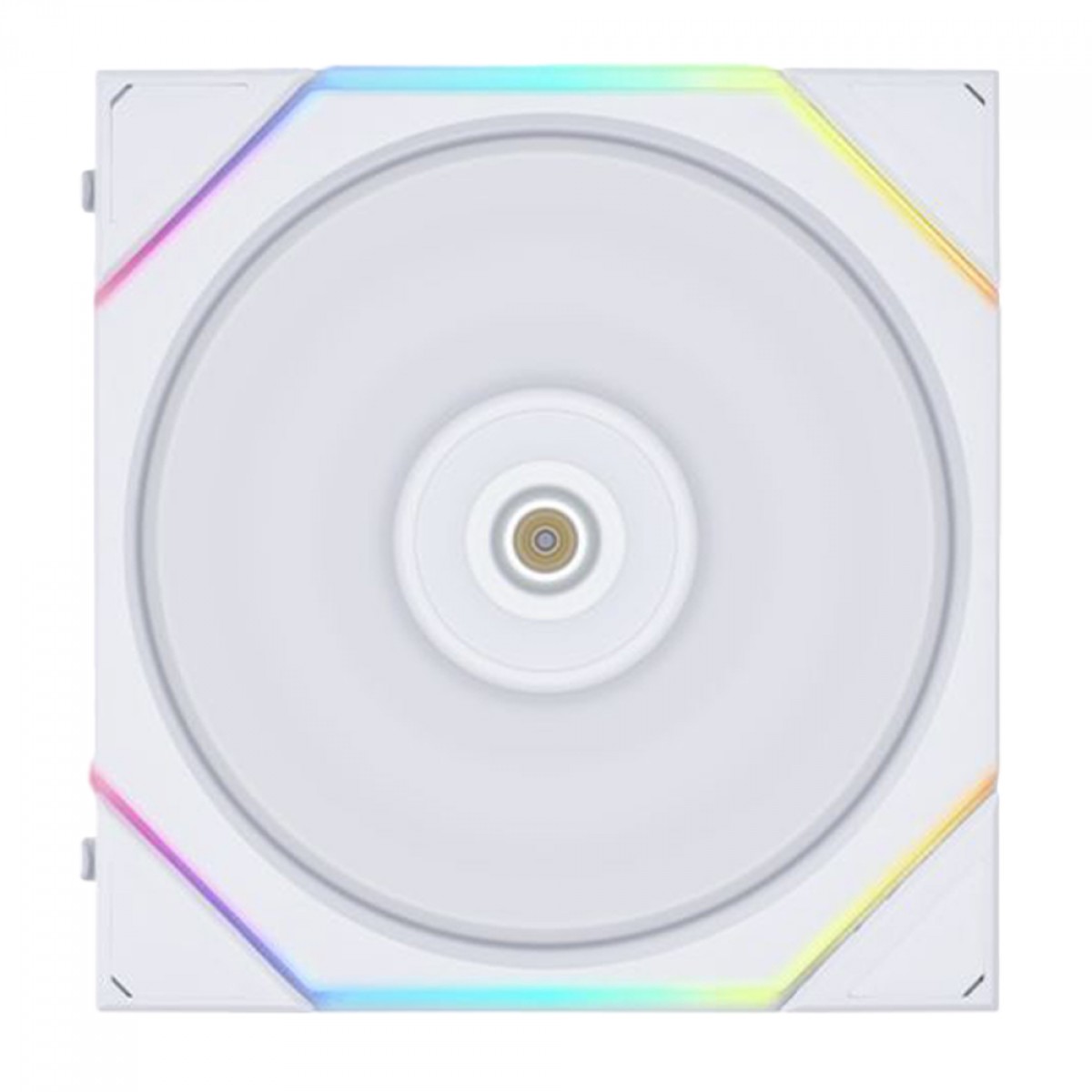 Kit Fan Com 3 Unidades Lian Li Uni Fan TL Reverse Blade, RGB, 120mm, PWM, White, Com Controladora, 12RTL3W WHITE