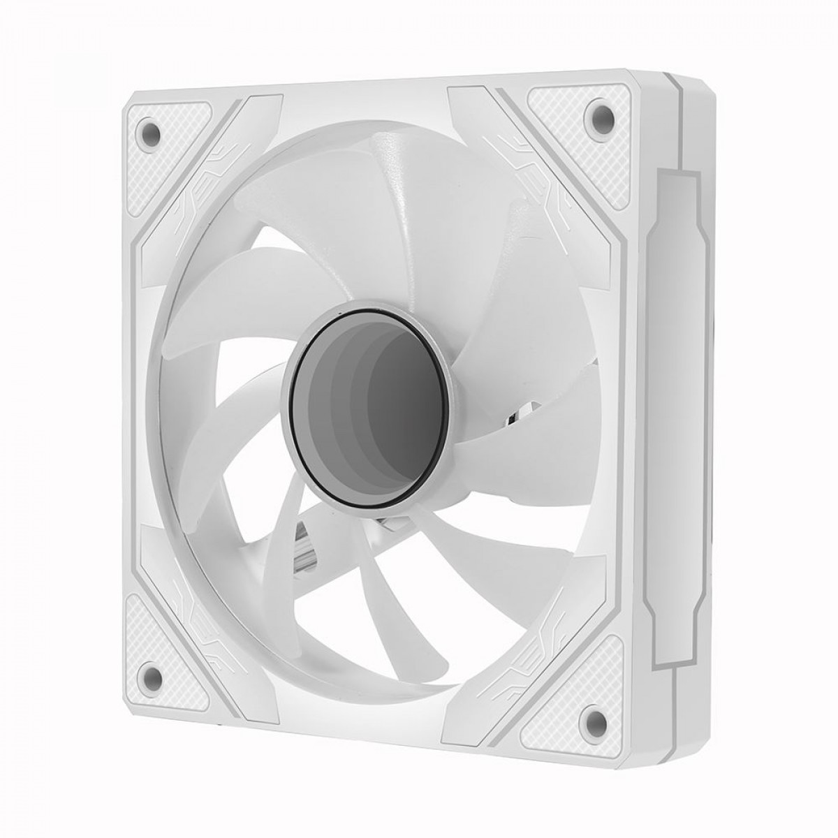 Kit Fan Com 3 Unidades Liketec Enigma ARGB, 120mm, Com Controladora, Branco, LF-KITARGB-ENIGMA-2080