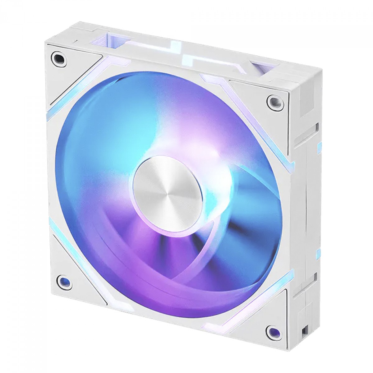 Kit Fan Com 3 Unidades MSI MPG EZ120, ARGB, 120mm, PWM, Branco