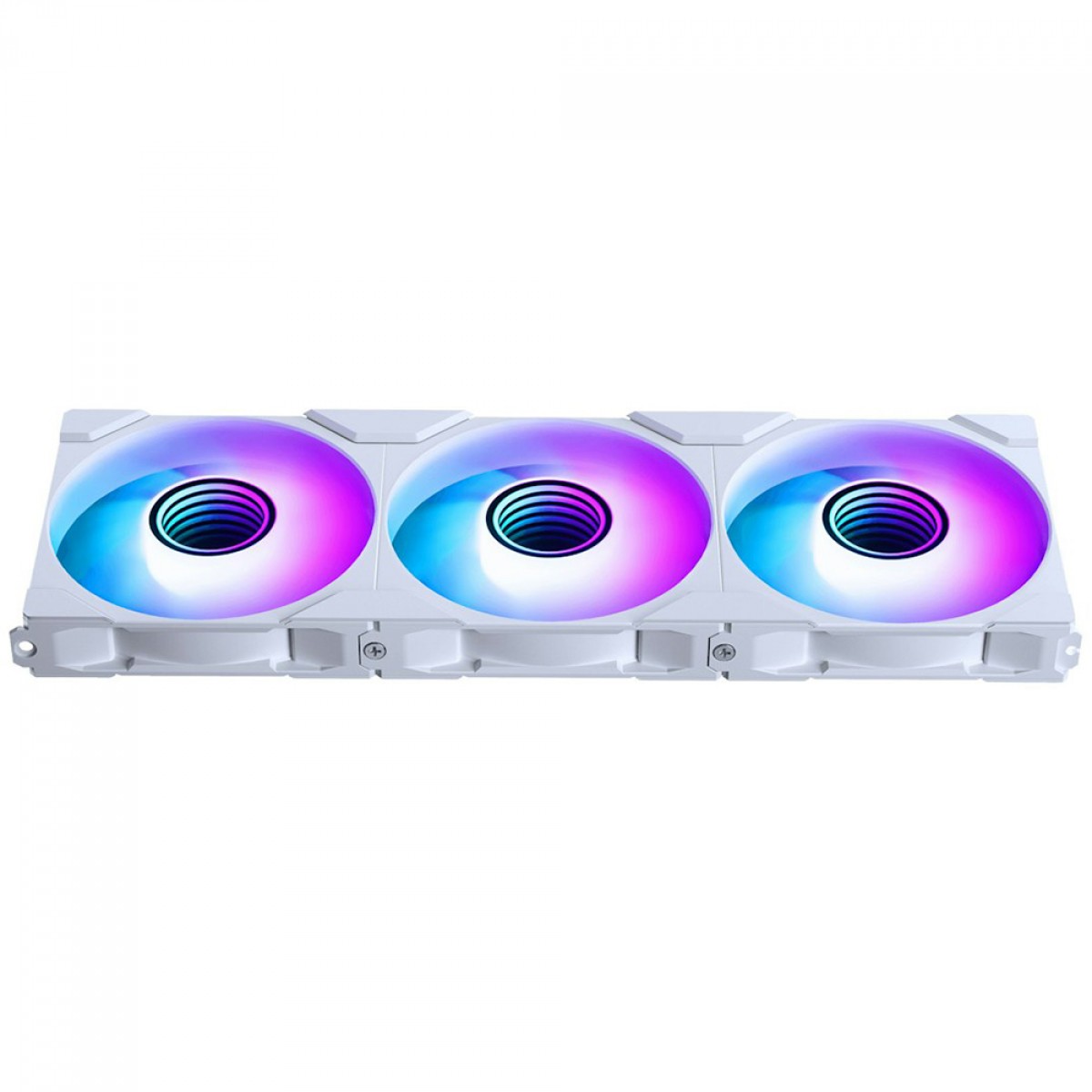 Kit Fan Com 3 Unidades Phanteks M25 Gen 2 D-RGB, 120mm, PWM, Branco, PH-F120M25_G2_DWT01_3P