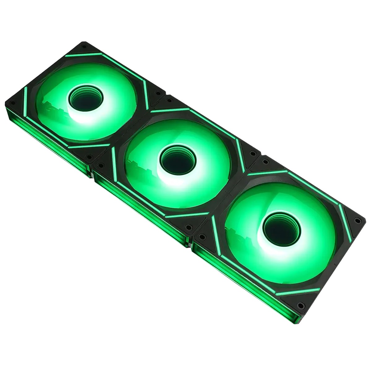 Kit Fan Com 3 Unidades Rise Mode Magneto Pro, ARGB, 120mm, PWM, Preto, RM-MAPRO-ARGB-B