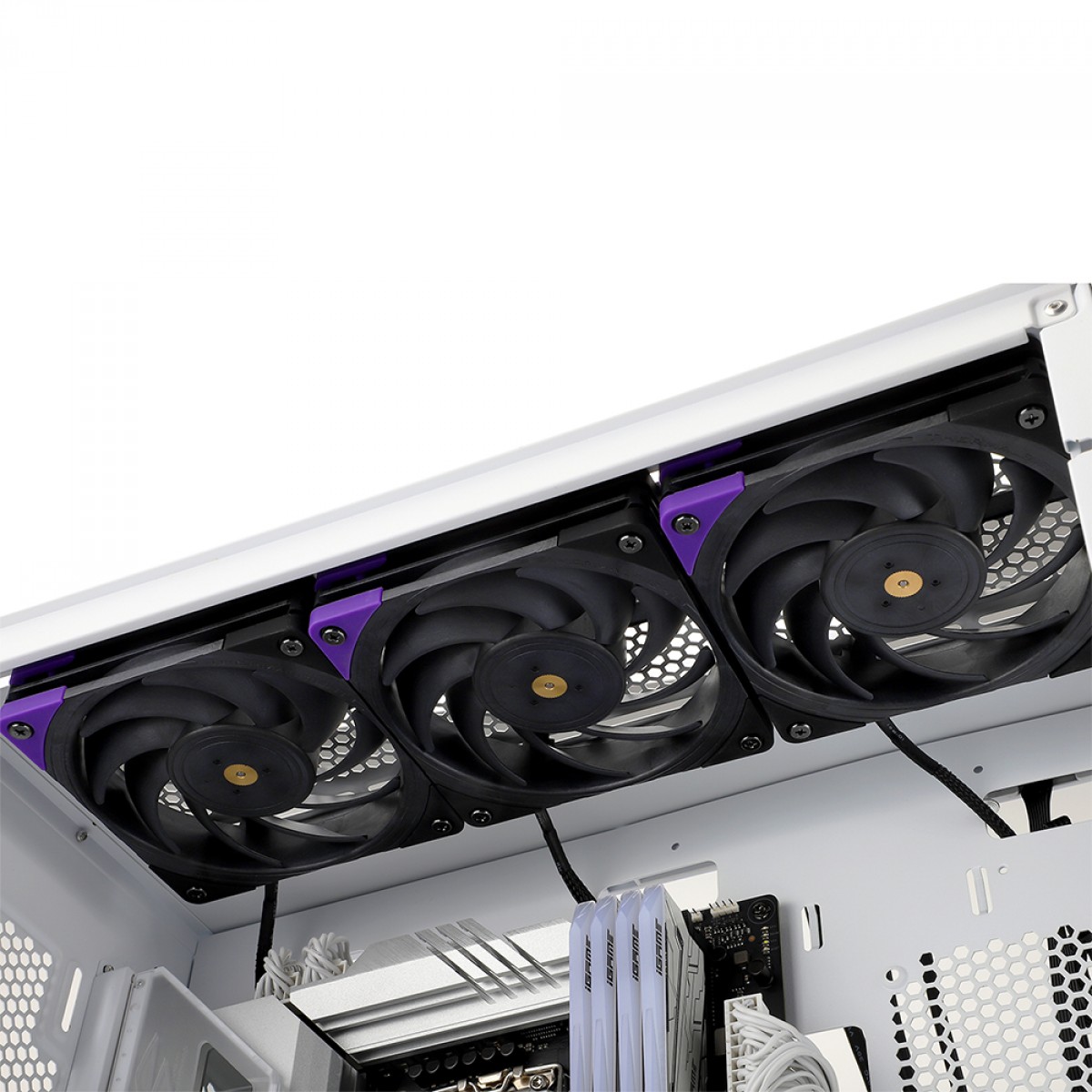 Kit Fan Com 3 Unidades Thermalright TL-B12 EXTREM LCP 3, 120mm, PWM, Preto