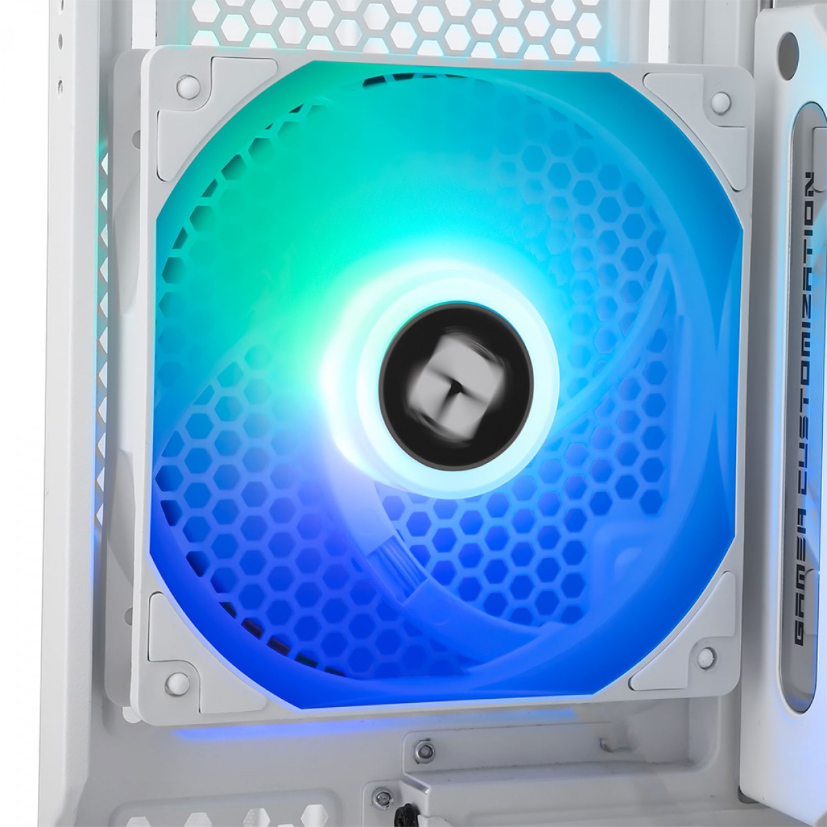 Kit Fan Com 3 Unidades Thermalright TL-C12CW-SX3, ARGB, 120mm, PWM, Branco