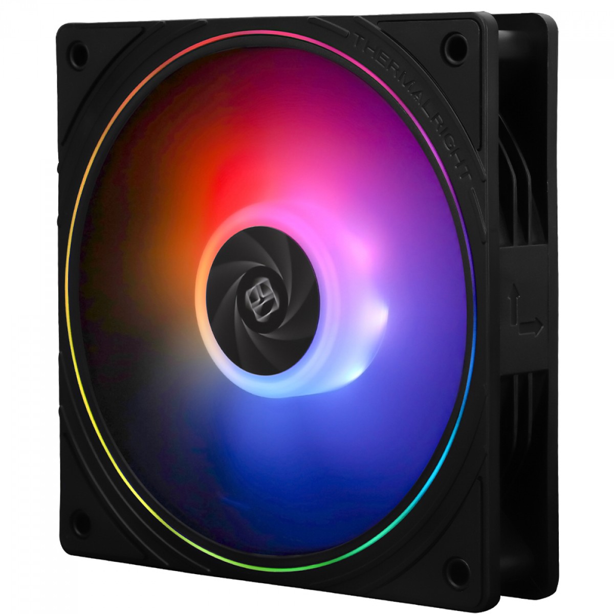 Kit Fan Com 3 Unidades Thermalright TL-S12-S, ARGB, 120mm, PWM, Preto