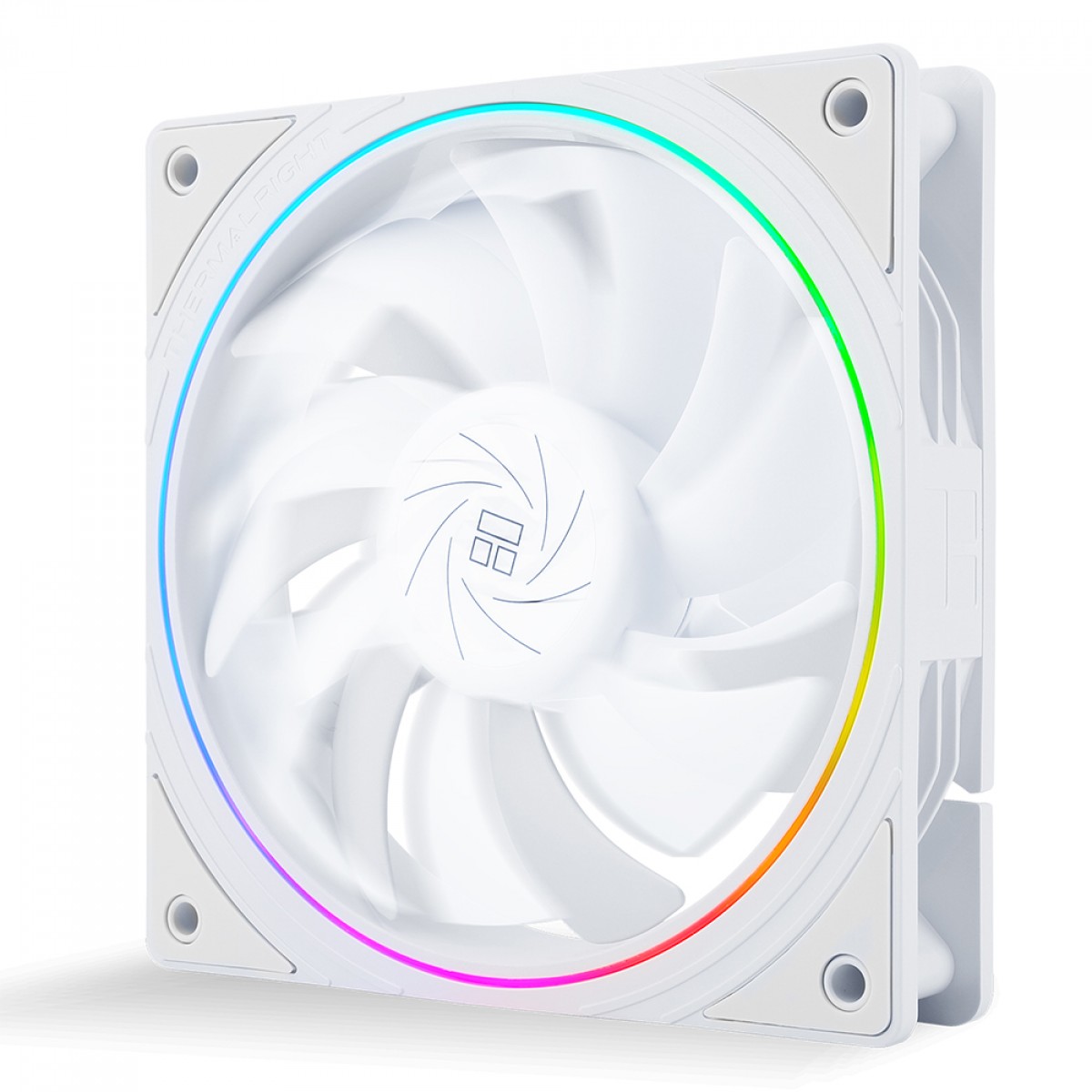 Kit Fan Com 3 Unidades Thermalright TL-S12-W3, ARGB, 120mm, PWM, Branco - Open Box