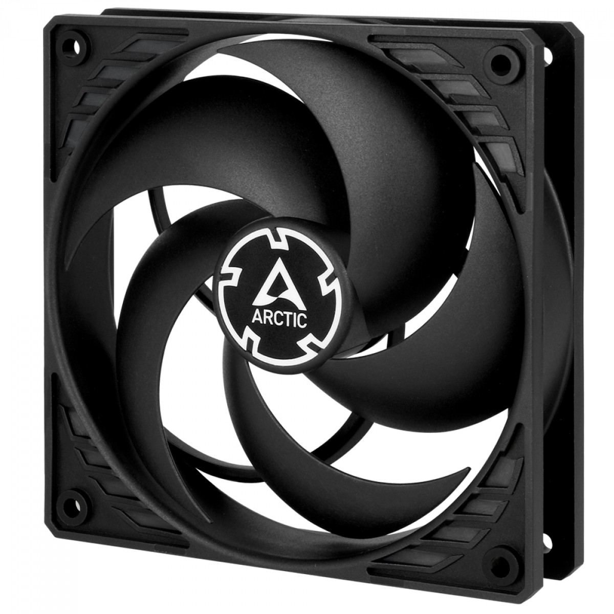 Kit Fan com 5 Unidades Arctic Cooling P12 PWM PST, 120mm, Preto, ACFAN00137A
