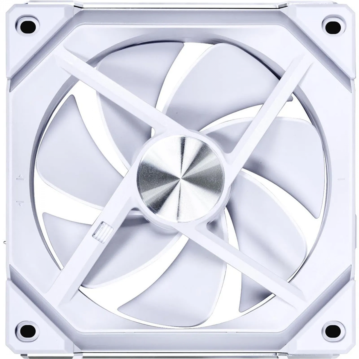 Kit Fan Lian Li com 3 Unidades Uni Fan SL120 V2, 120mm, ARGB, White, UF-SL120V2-3W