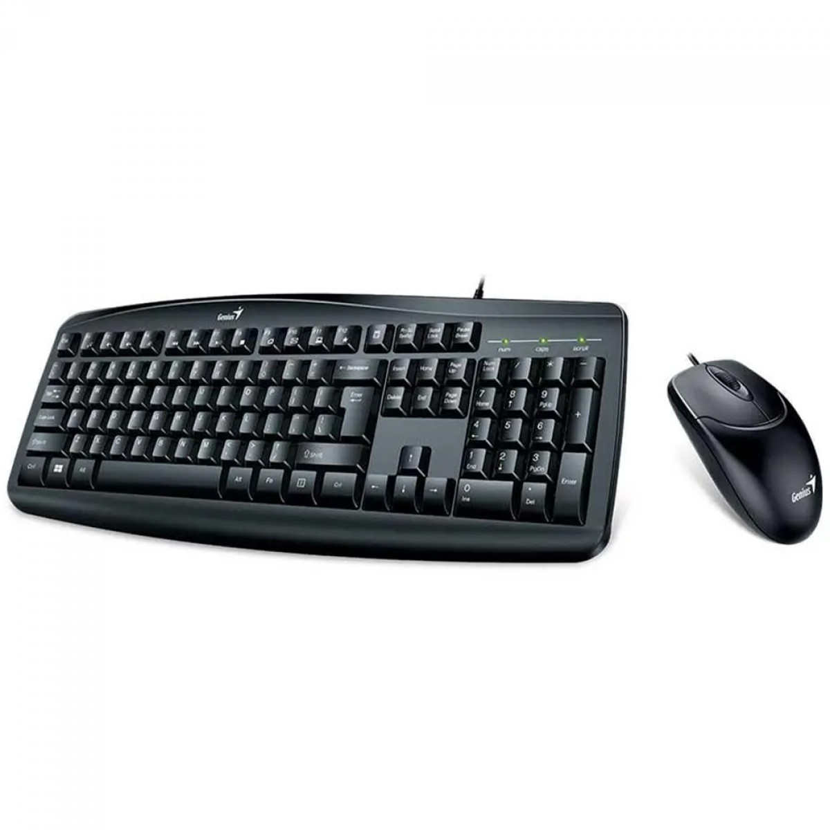 Kit Teclado E Mouse Genius Smart KM-200, USB, Preto, 31330003409