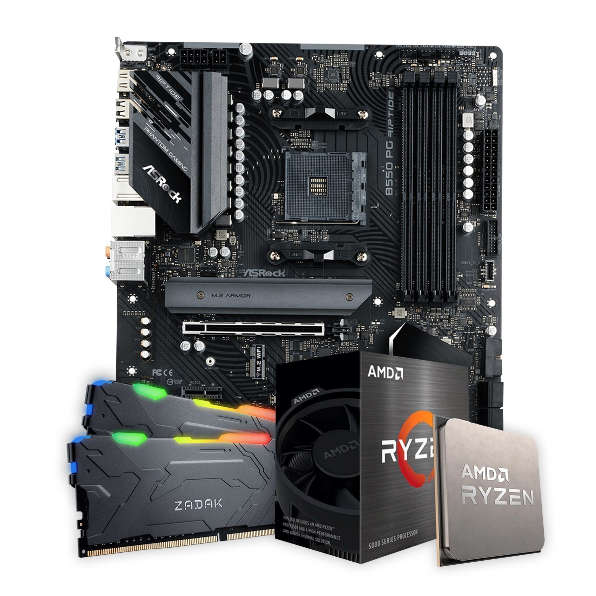 ASRock B550 Ryzen 7 5700X - タブレット