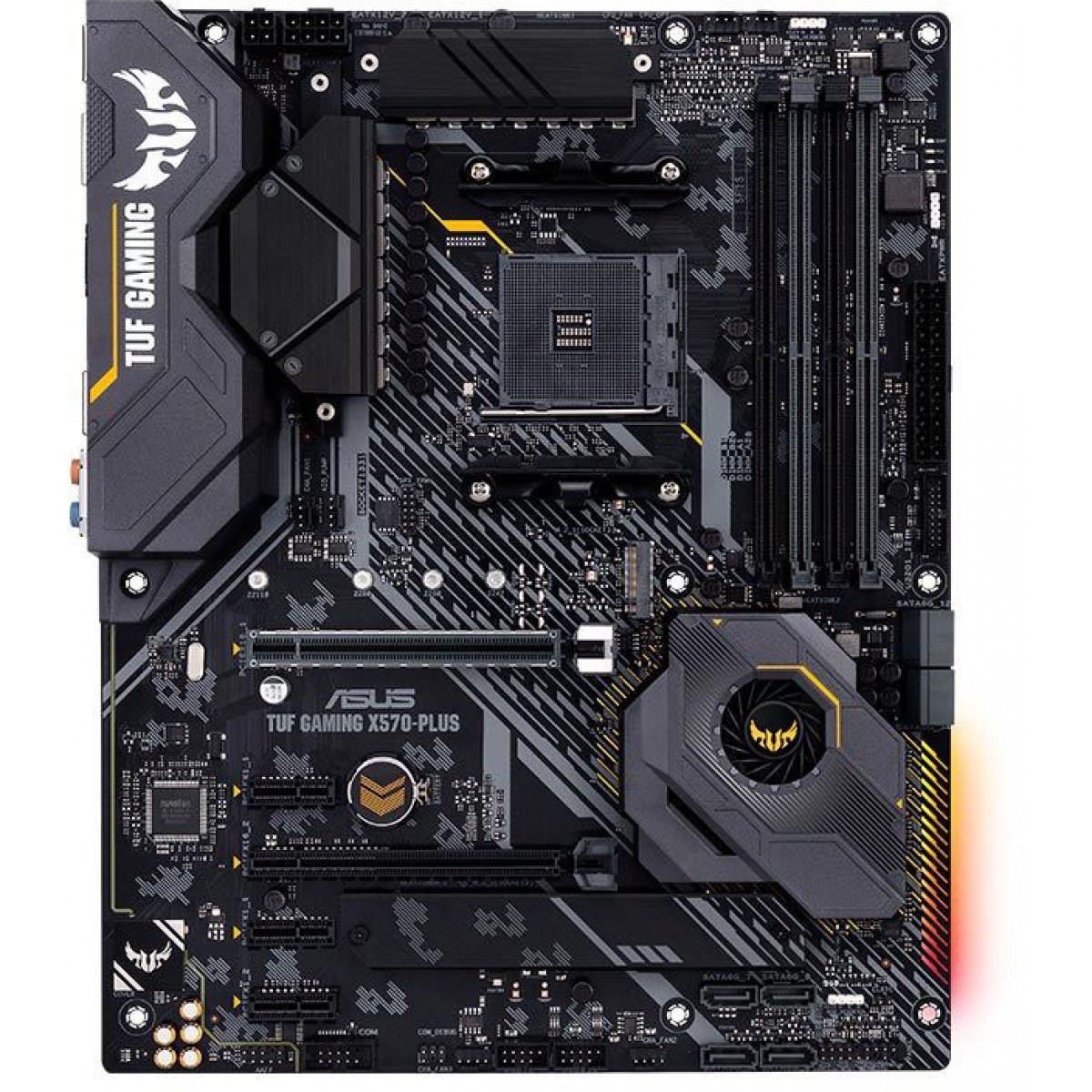  Kit Upgrade, ASUS TUF Gaming X570-Plus + AMD Ryzen 5 5600G + Memória DDR4, 16GB 3000MHz
