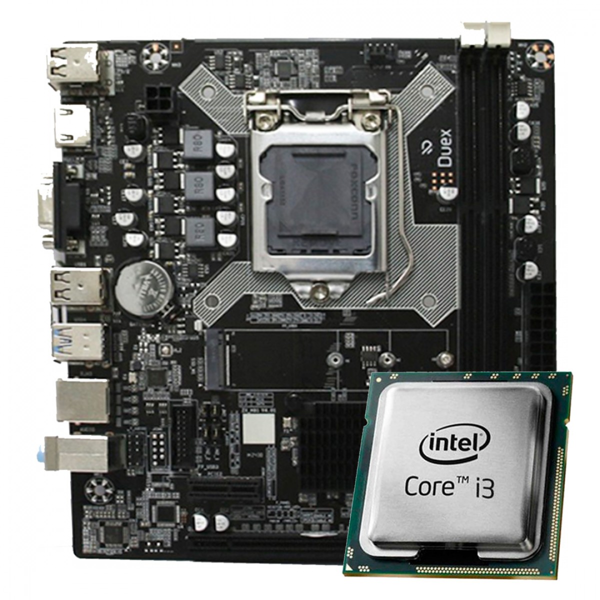 Kit Upgrade, Intel Core i3 4130 , Placa Mãe Chipset H81