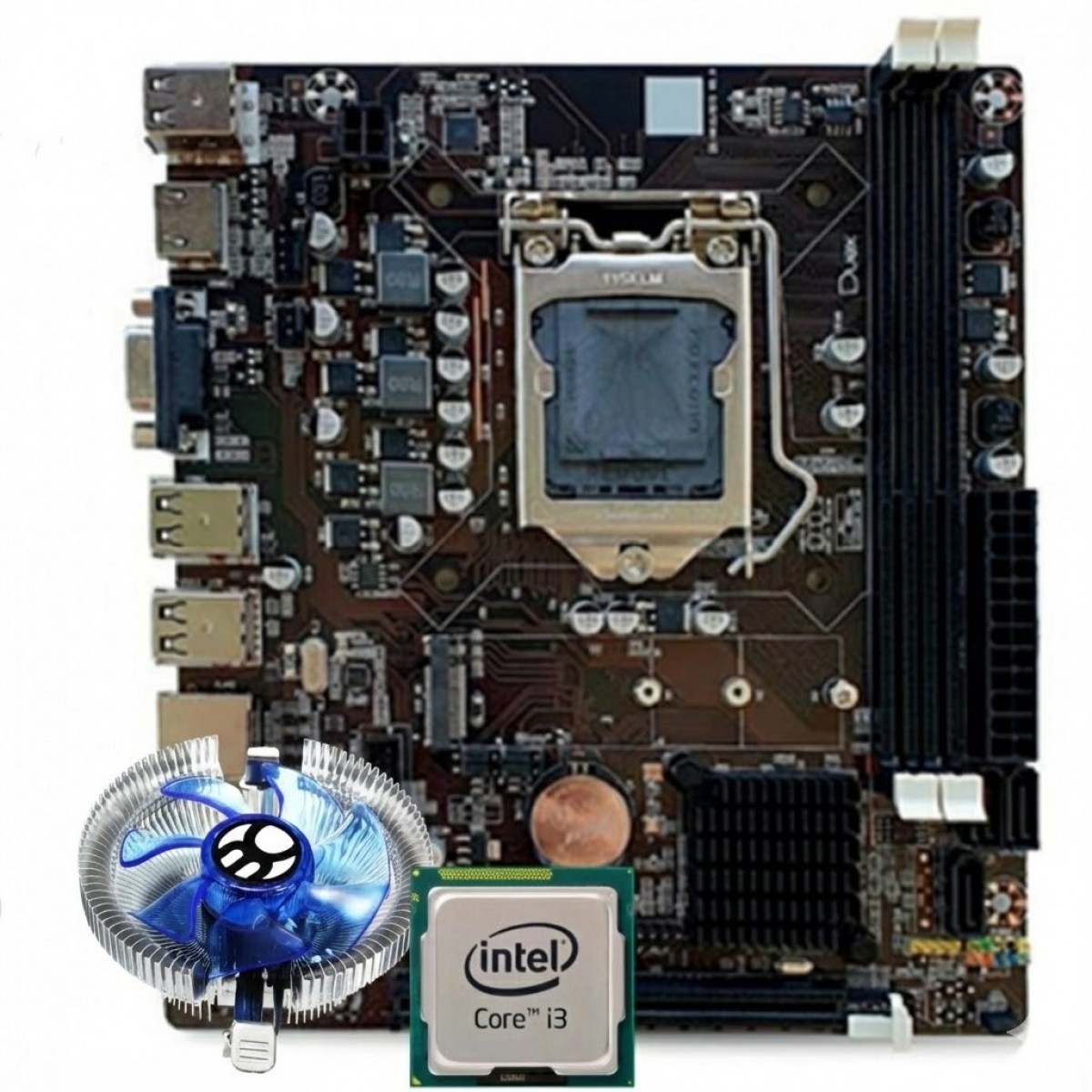 Kit Upgrade, Intel Core i5 3570, Placa Mãe Chipset H61