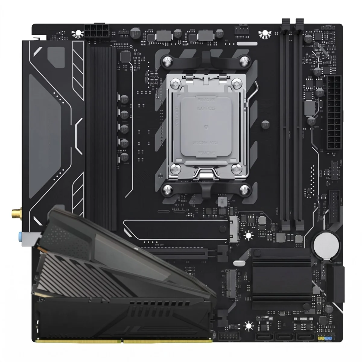 Kit Upgrade Placa Mãe Chipset B650 + Memória DDR5 8GB