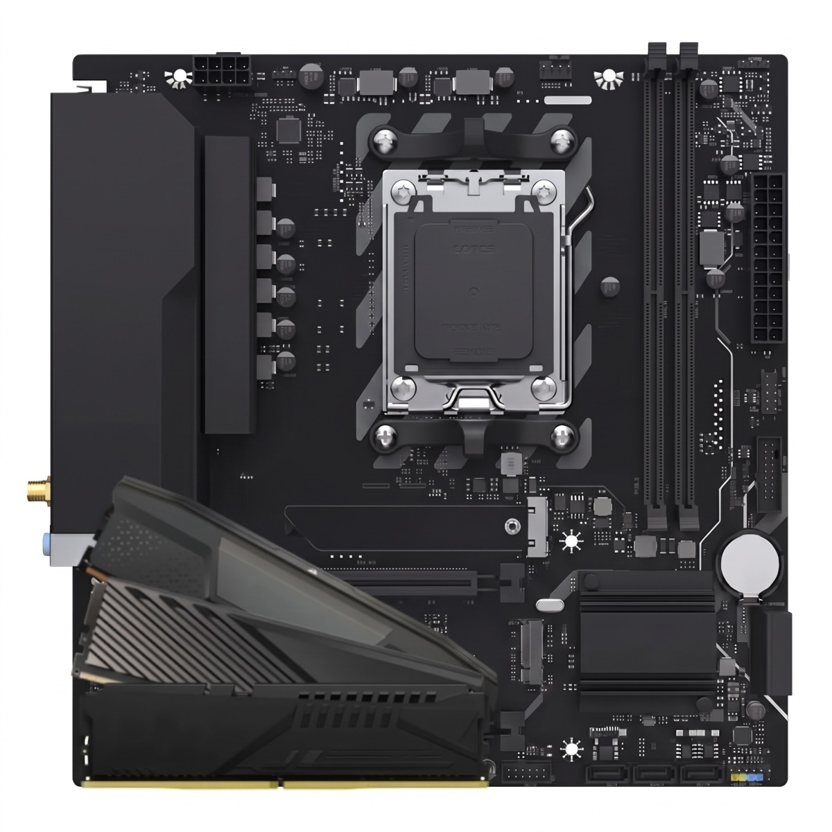 Kit Upgrade Placa Mãe Chipset H610 + Memória DDR4 8GB