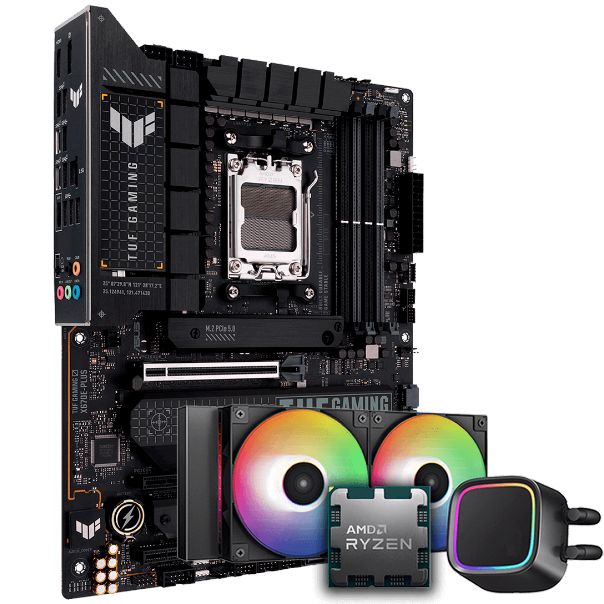 Kit Upgrade Ryzen 9 7950X + Placa Mãe Asus TUF Gaming X670E-PLUS