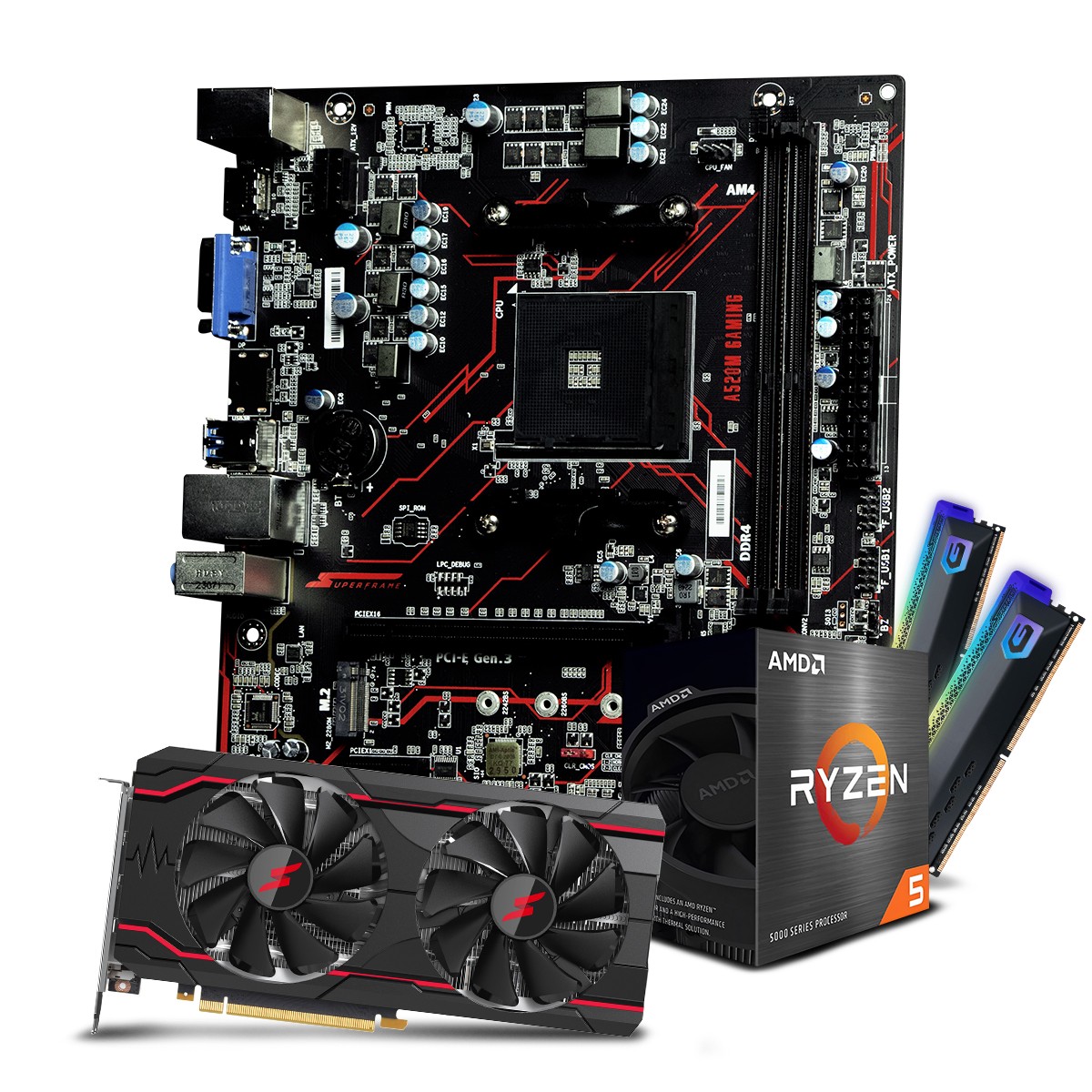 Kit Upgrade SuperFrame Ultra AMD Ryzen 5 5600G