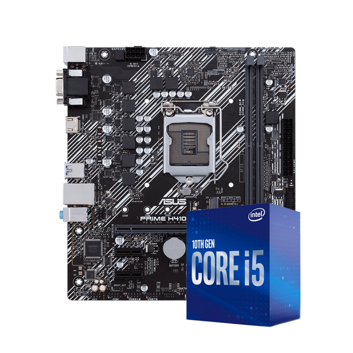 Kit Upgrade, Intel Core i5 10400, Asus Prime H410M-E