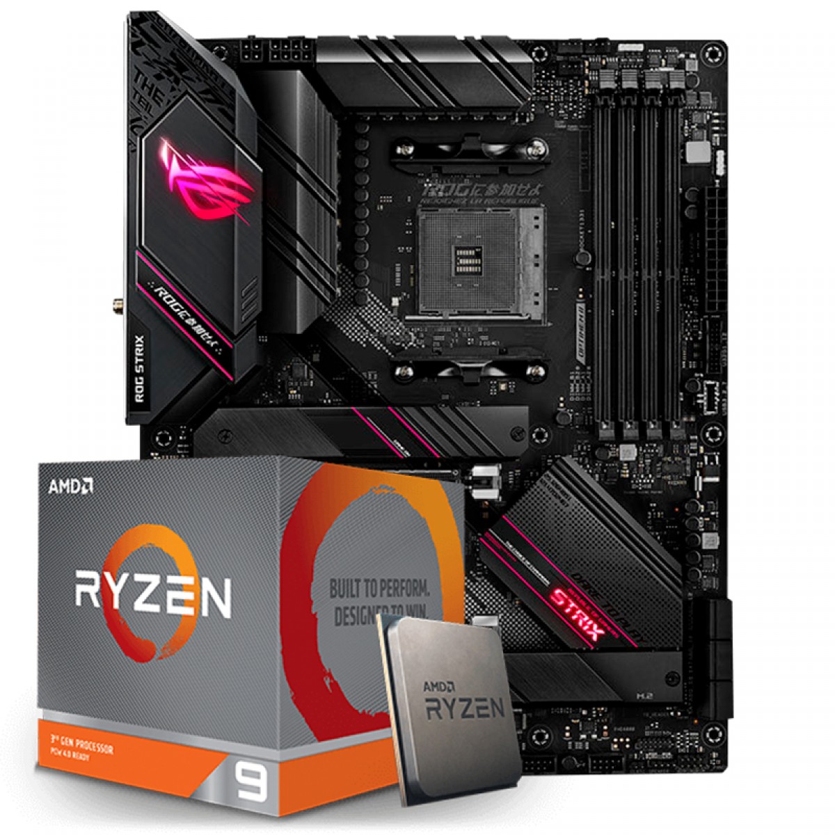 Kit Upgrade, AMD Ryzen 9 3900XT, Asus ROG Strix B550-E Gaming