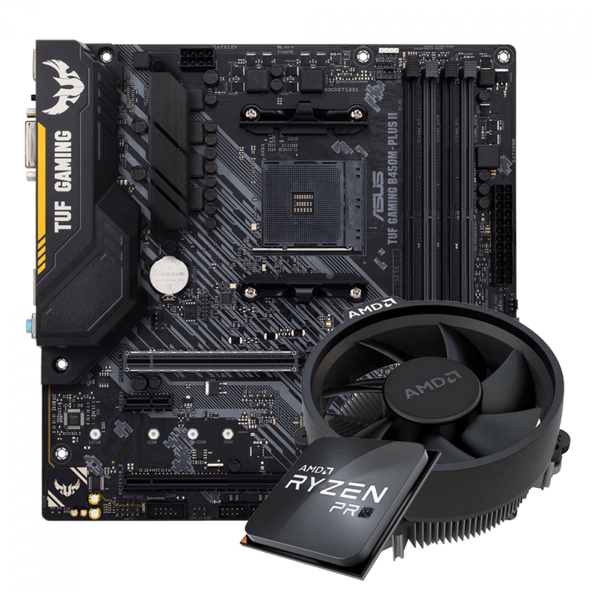Kit Upgrade, AMD Ryzen 5 PRO 4650GE + Asus TUF GAMING B450M-PLUS II