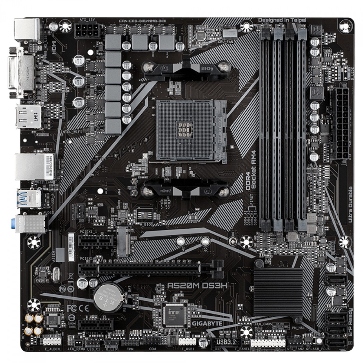 Kit Upgrade, AMD Ryzen 5 PRO 4650GE + Gigabyte A520M DS3H