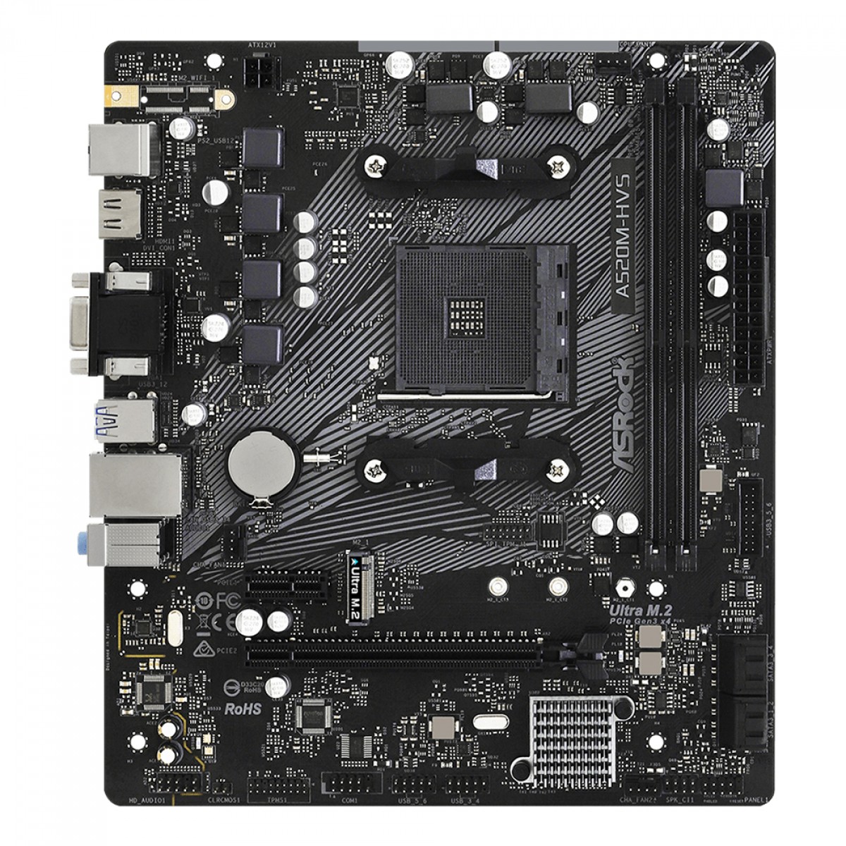 Kit Upgrade, AMD Ryzen 5 PRO 4650GE + AsRock A520M-HVS