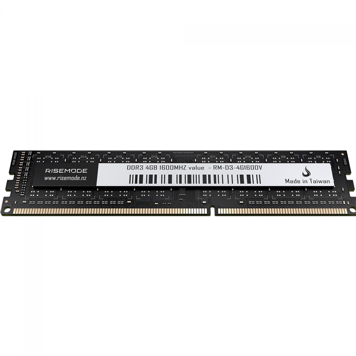 Memória DDR3 Rise Mode Value, 4GB, 1600MHz, RM-D3-4G1600V