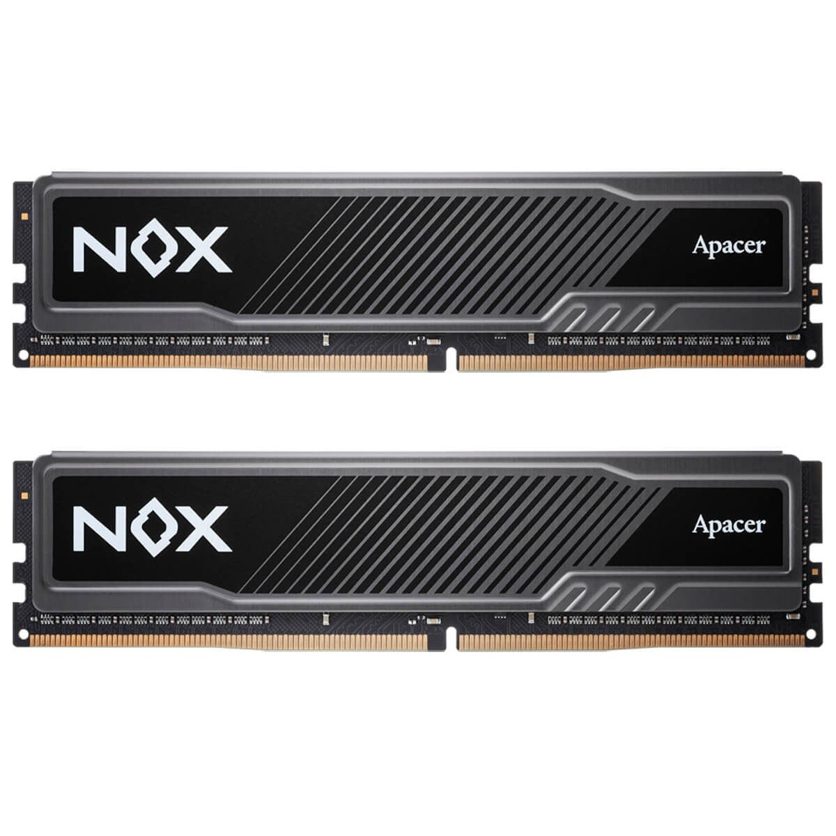 Memória DDR4 Apacer Nox, 16GB (2x8GB), 3200MHz, Preto, AH4U16G32C28YMBAA-2