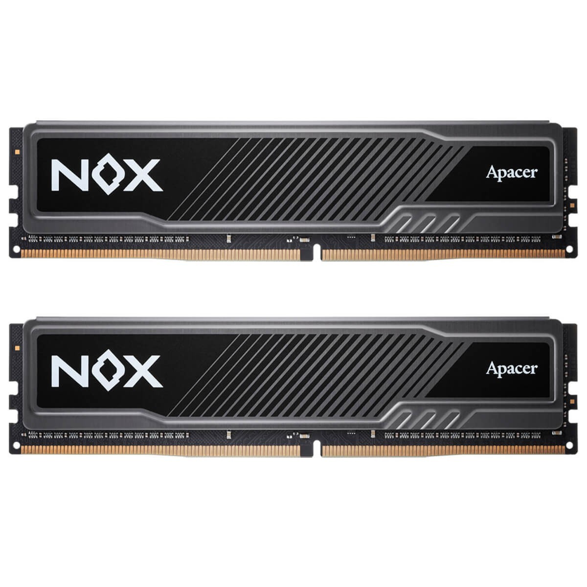 Memória DDR4 Apacer Nox, 32GB (2x16GB), 3200MHz, Preto, AH4U32G32C28YMBAA-2